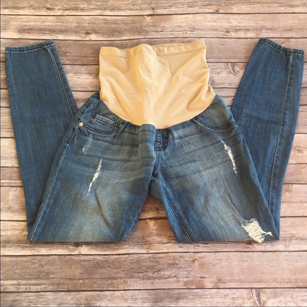 Indigo Blue Maternity Jeans